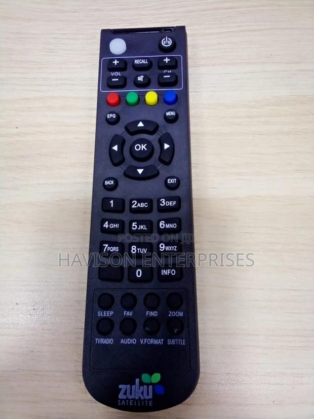 Quality Zuku Satellite Remote - main view