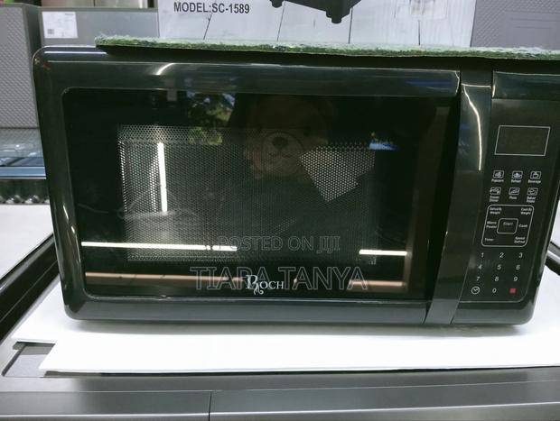 Roch RMW Microwave Oven, 700W, 20L – Black - thumbnail 2