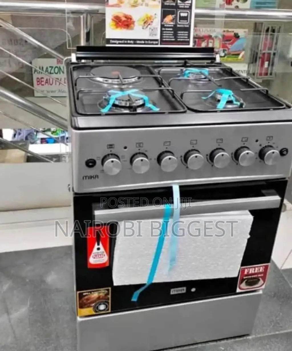 Excellent Mika 3+1 Standing Cooker 50 By 60