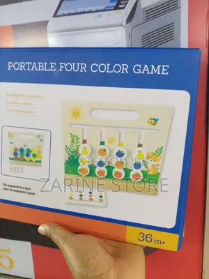 Four Color Arrangements Game Portable