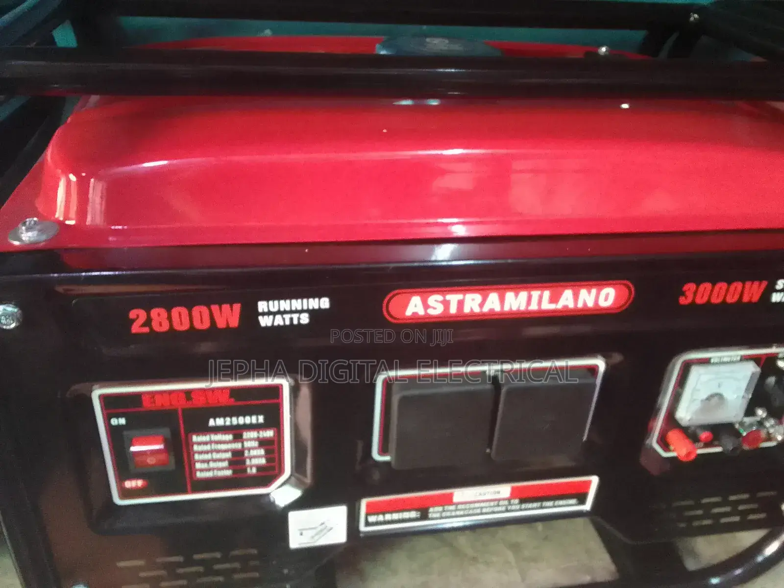 Astramilano Commercial Generator 3.0kva