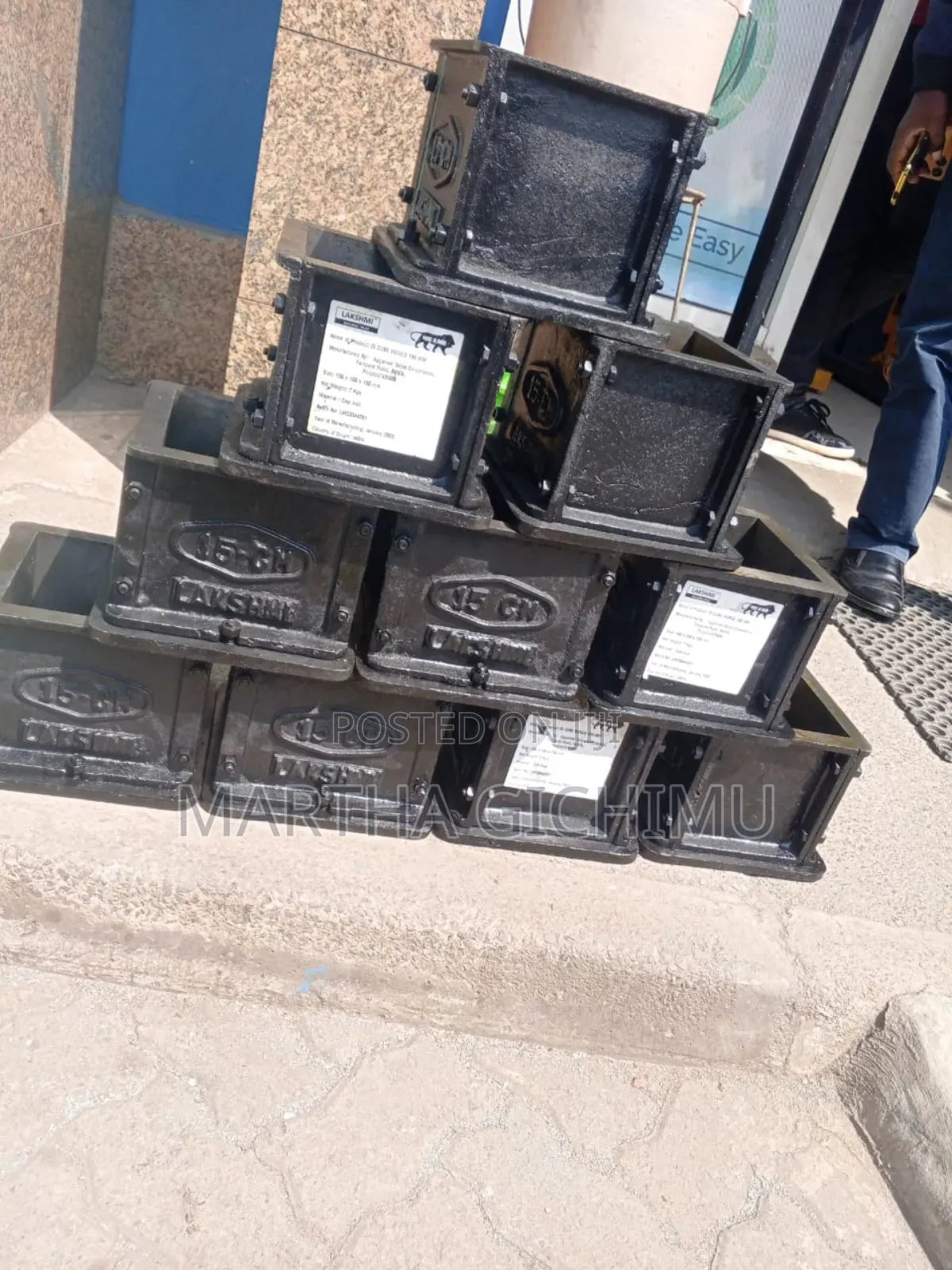 Concrete Cube Moulds *Heavy Duty Cast Iron 150mm