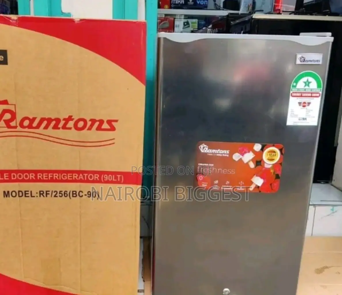Ramtons 90 Litres Single Door Fridge