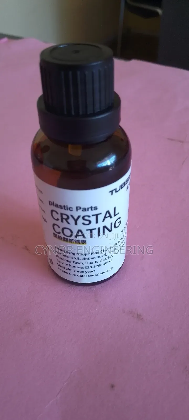 Restorer for Glossy Car Plastic Surfaces