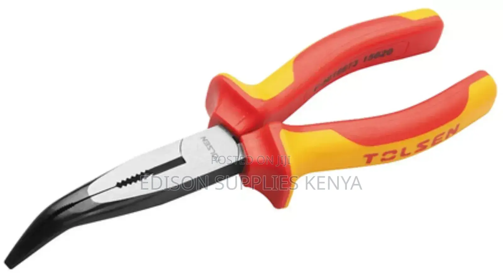 Tolsen Insulated Bent Nose Pliers 8" Insulated Pliers V38148