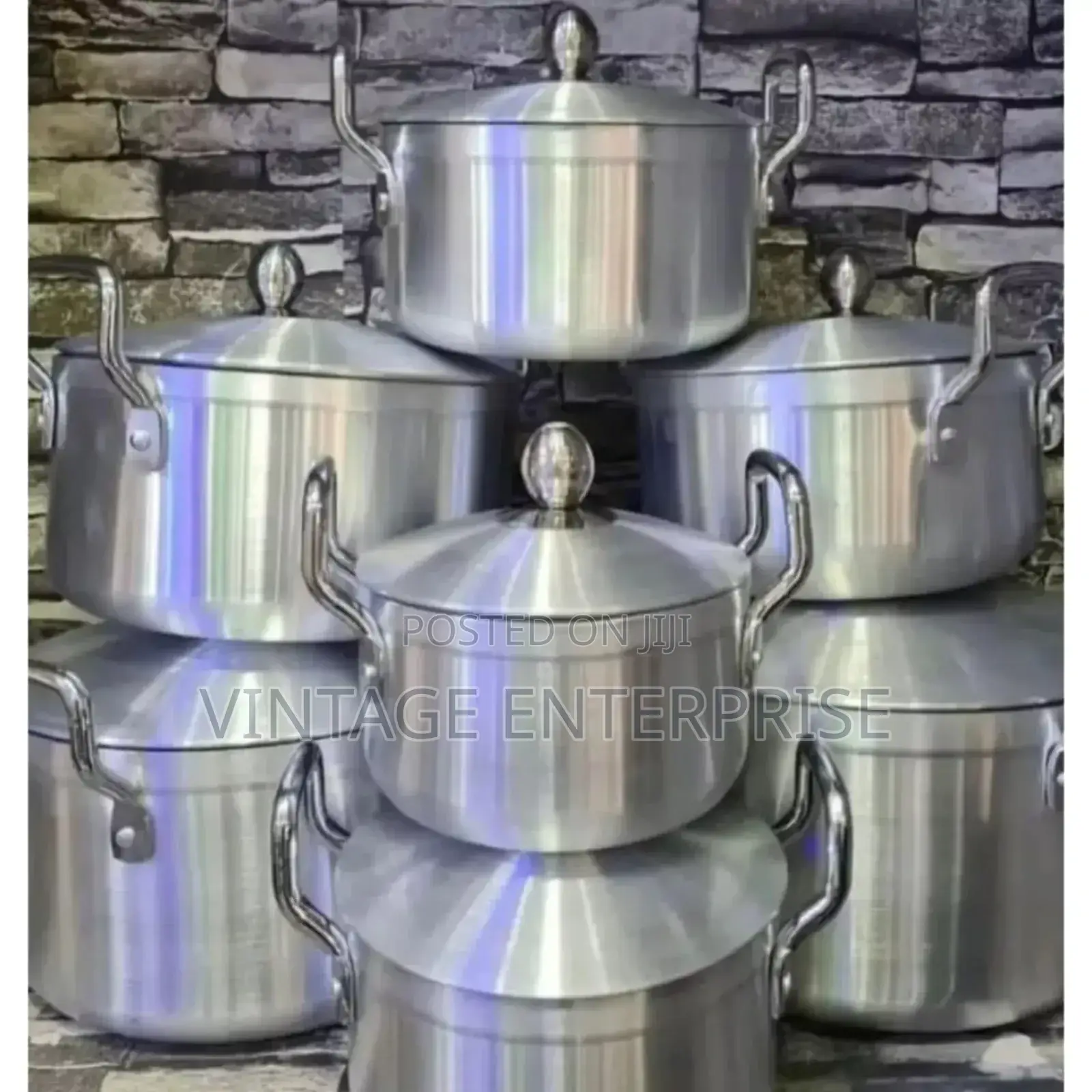 Tornado Heavy Duty Aluminium Cookware Set (14pcs)