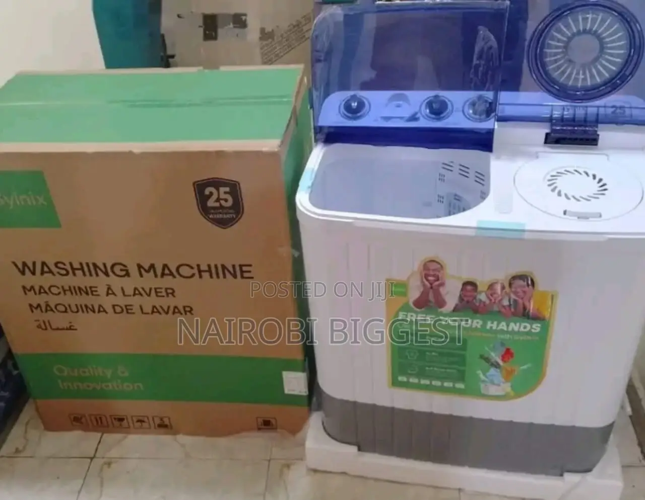 Excellent Synix 10kg Washing Machine Wash/Spin