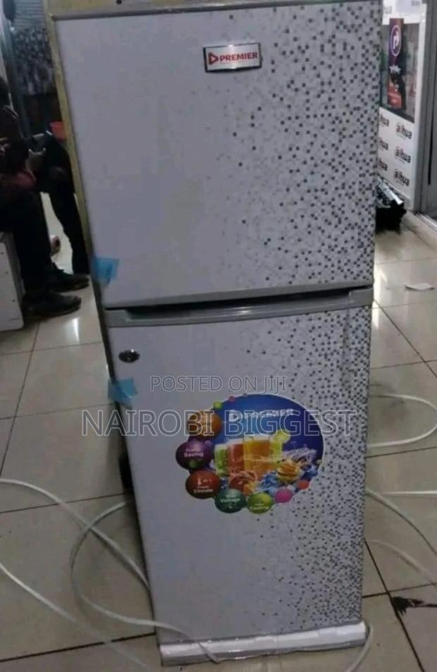 Premier 128 Litres Double Door Fridge