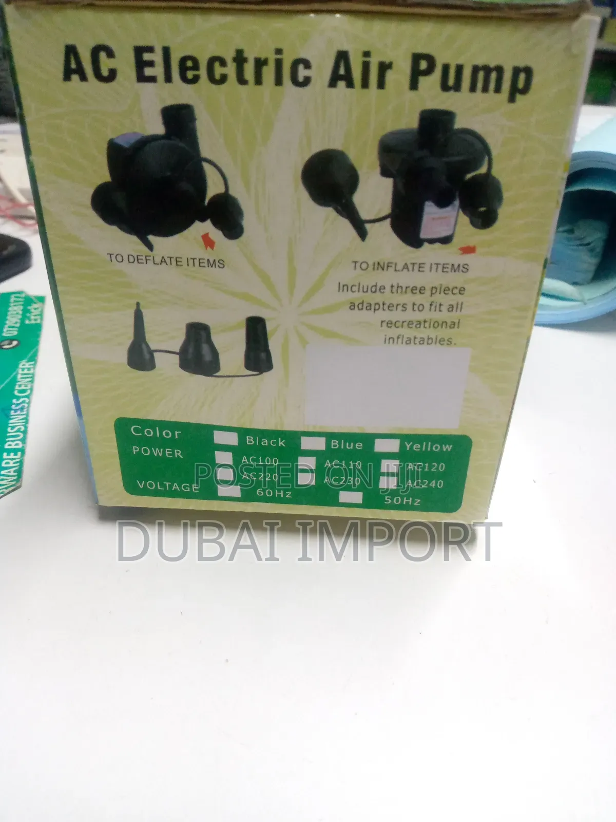 Ac Electric Air Pump
