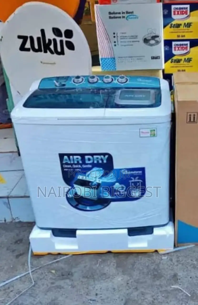 Ramton 10kg Wash/Spin Washing Machine Twin Tub