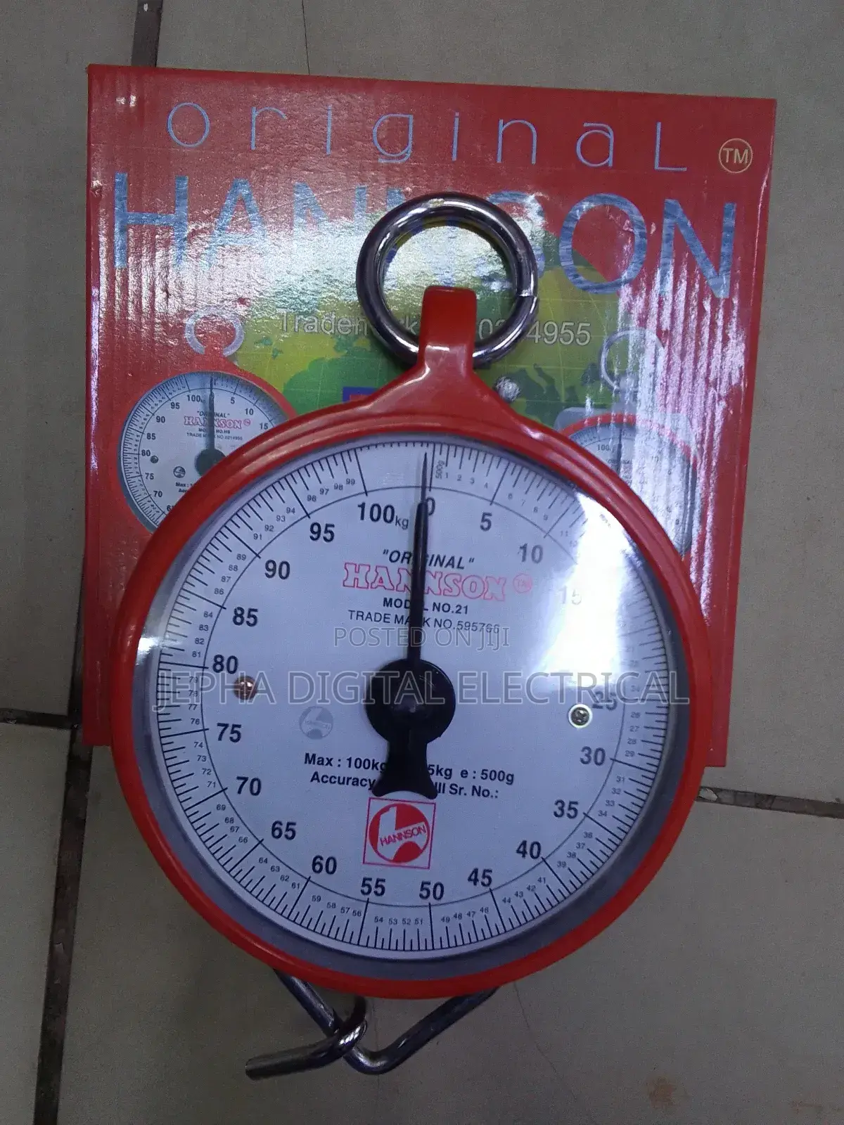 Hannison Hanging Scale,100kgs