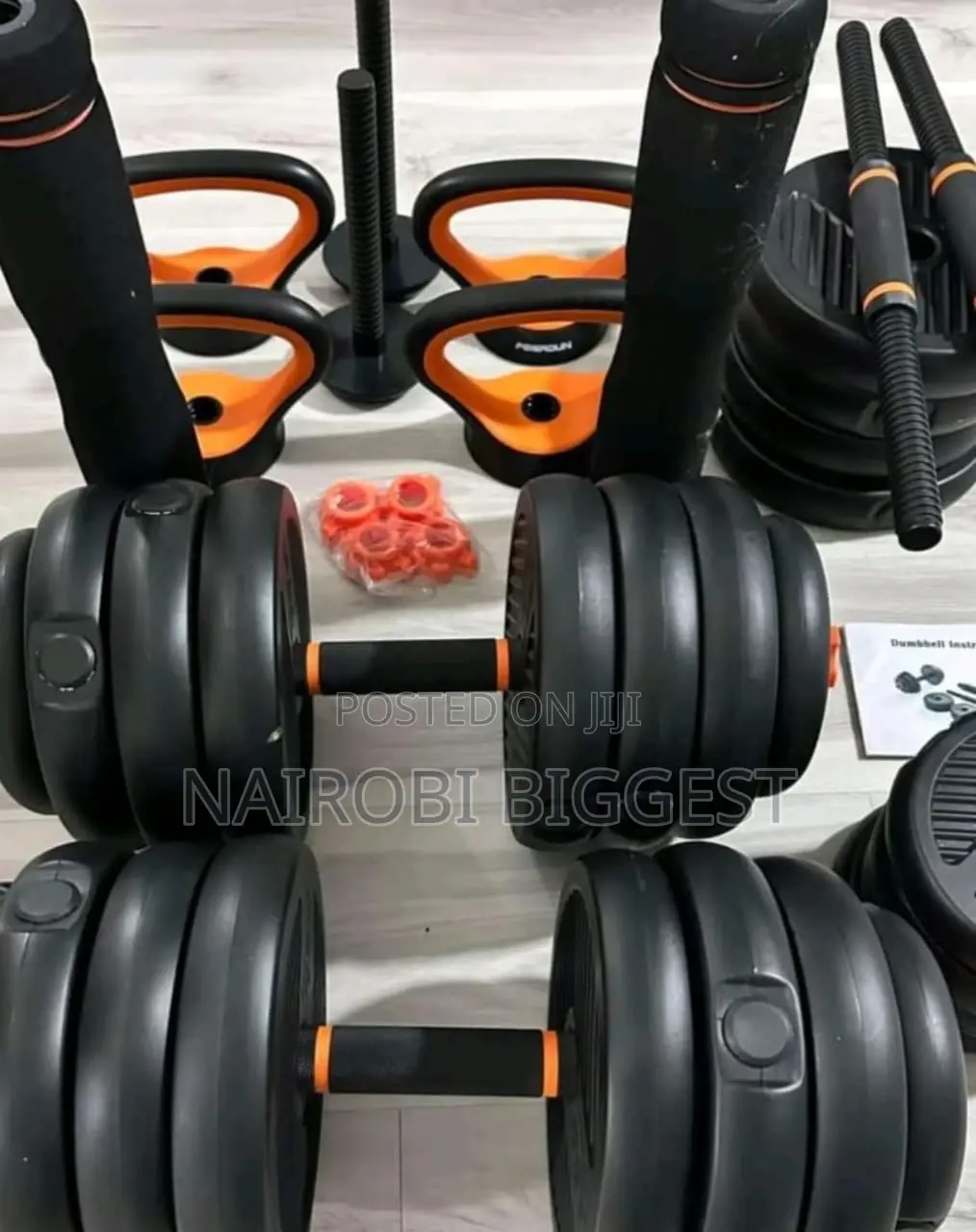 50kg 6 In1 Dumbbell/Kettlebell