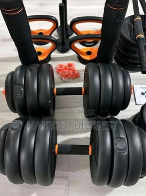 50kg 6in1 Dumbbell/Kettlebell - thumbnail 2