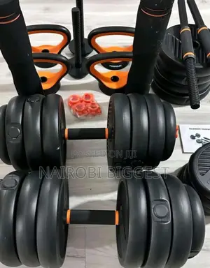 50kg 6in1 Dumbbell/Kettlebell