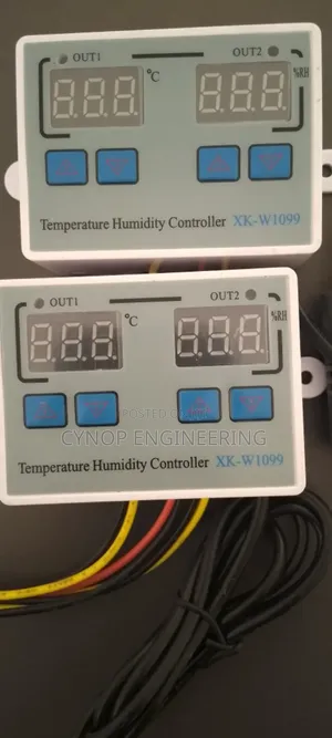 Room Hygrometer and Thermostat System