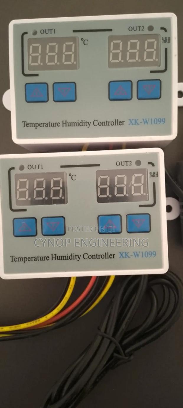Room Hygrometer and Thermostat System