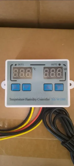 Thermostat for Incubators and Hygrometer