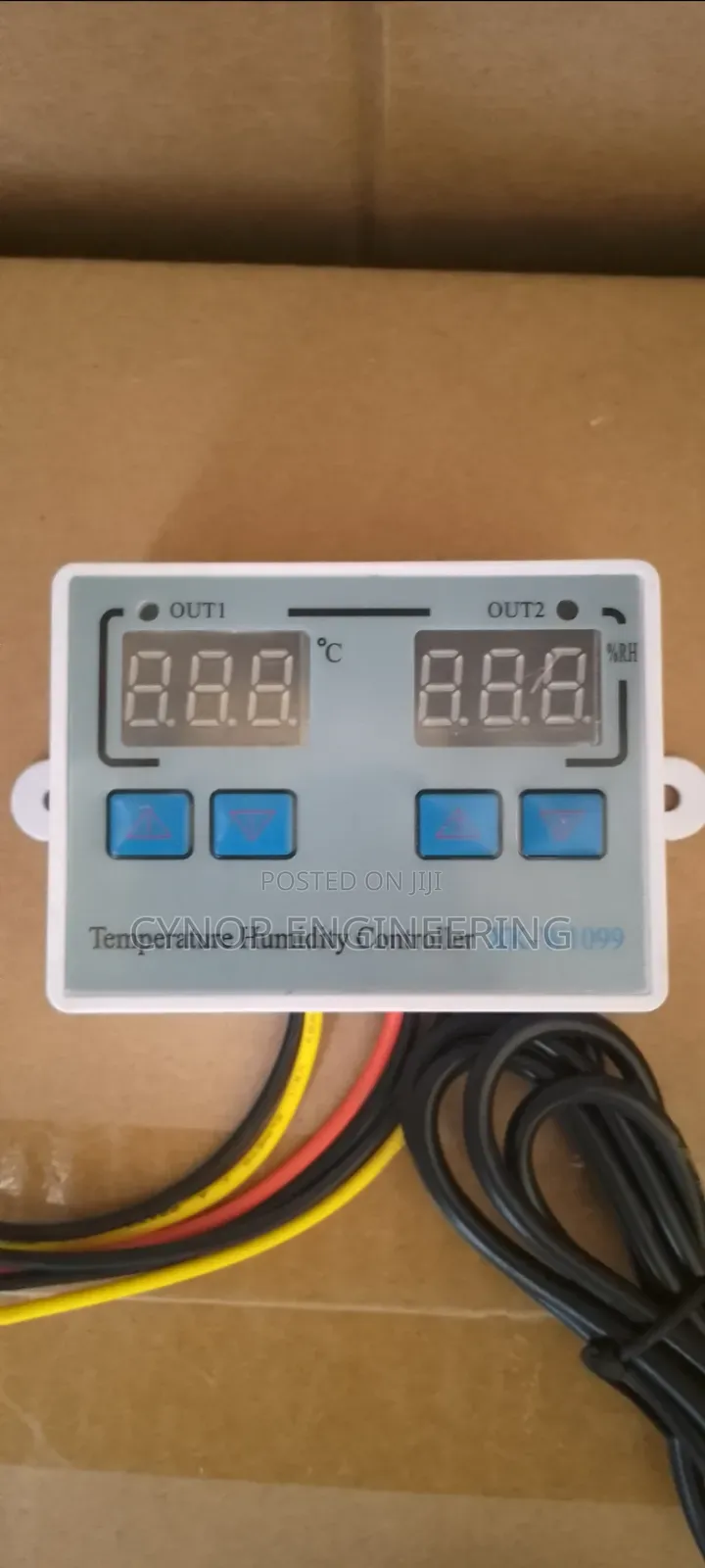 Thermostat for Incubators and Hygrometer