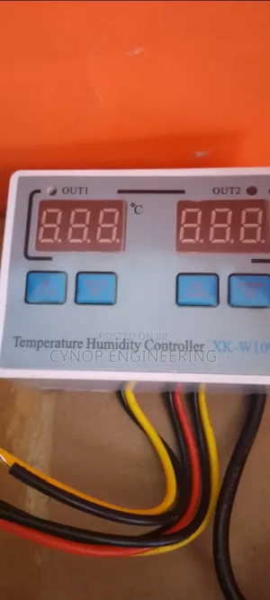 Thermostat for Stores and Hygrometer