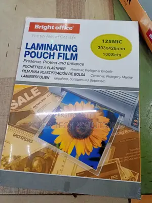 Laminating Pouch Film A3 100s Nine/Golden Star/Gem