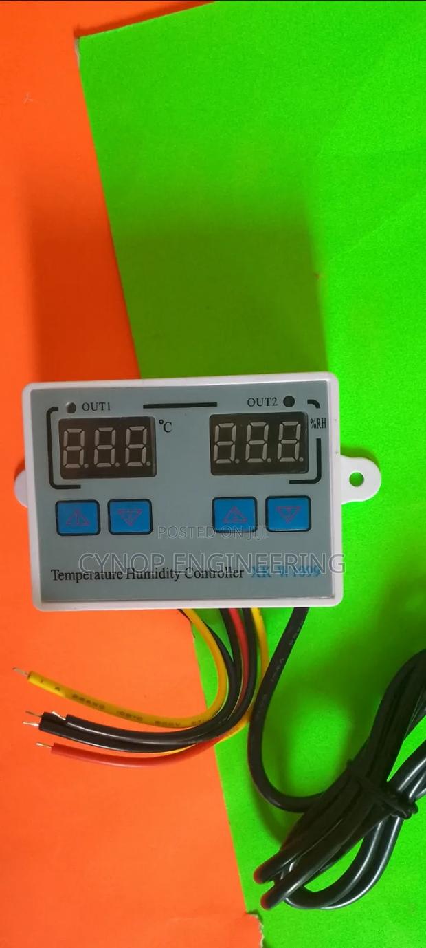 Room Thermostat With Hygrometer Combo