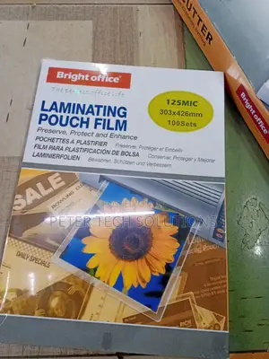 BRIGHT OFFICE Lamination Pouch A3 100 Pieces