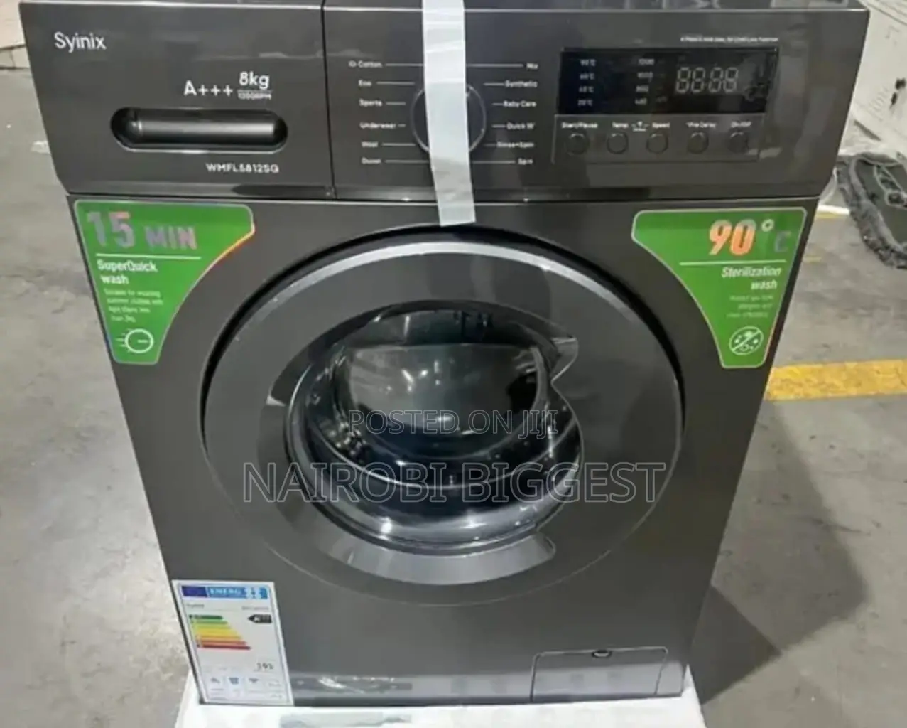 Synix 8kgs Excellent Wash And Spin Washing Machine