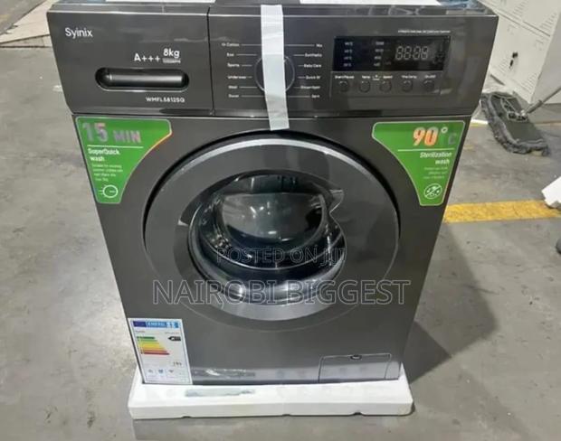 8kgs Syinix Front Load Washing Machine