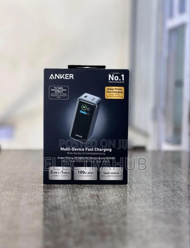 Anker Prime 20000mah (200w) Powerbank New Sealed in a Shop - main view