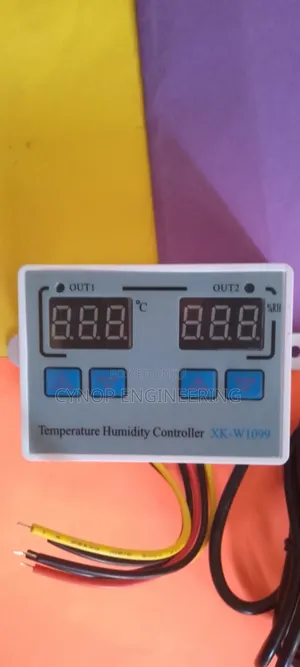 Home Hygrometer With Thermostat Control