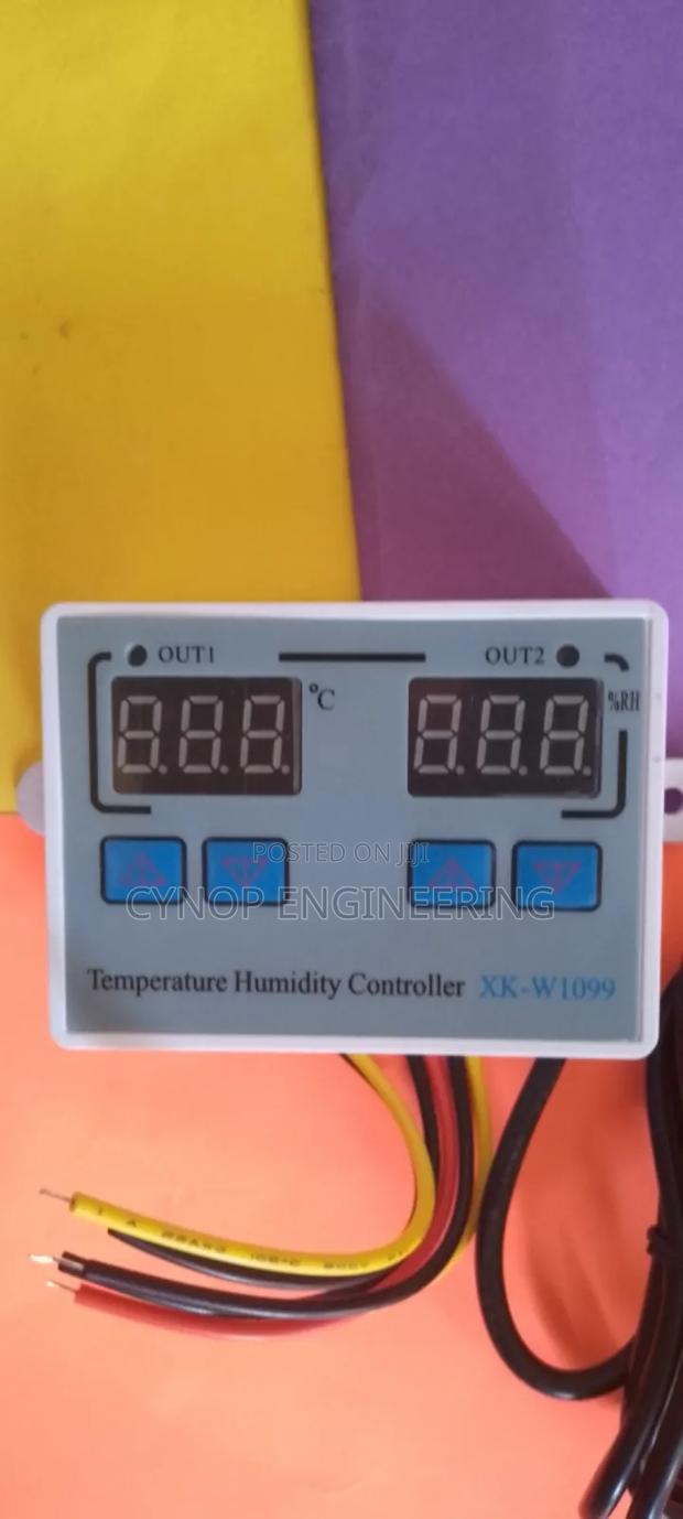 Home Hygrometer With Thermostat Control