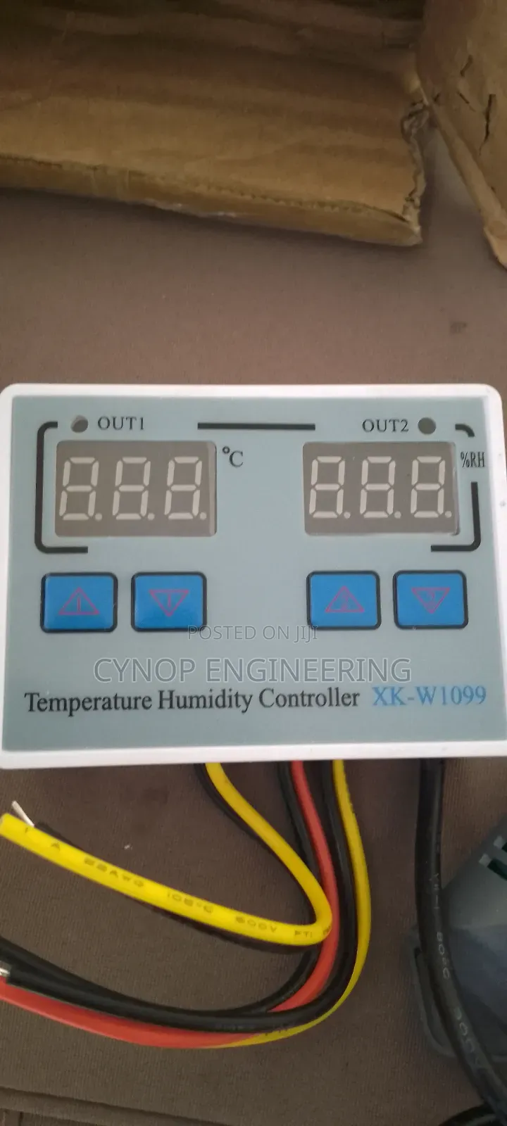 Incubator Thermostat and Hygrometer Control