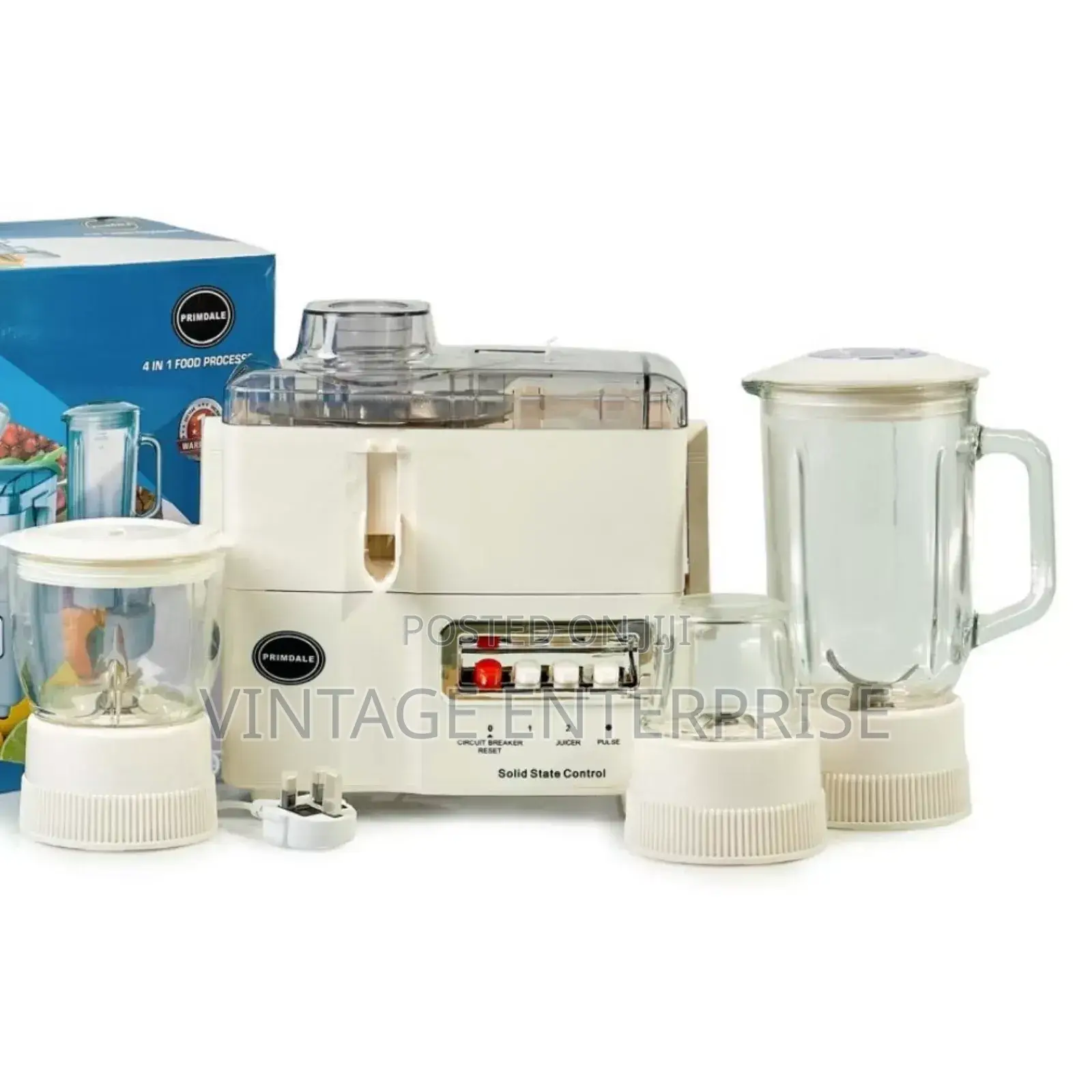 PRIMDALE 4 IN 1 Processor Food Model Blender/Juicer 