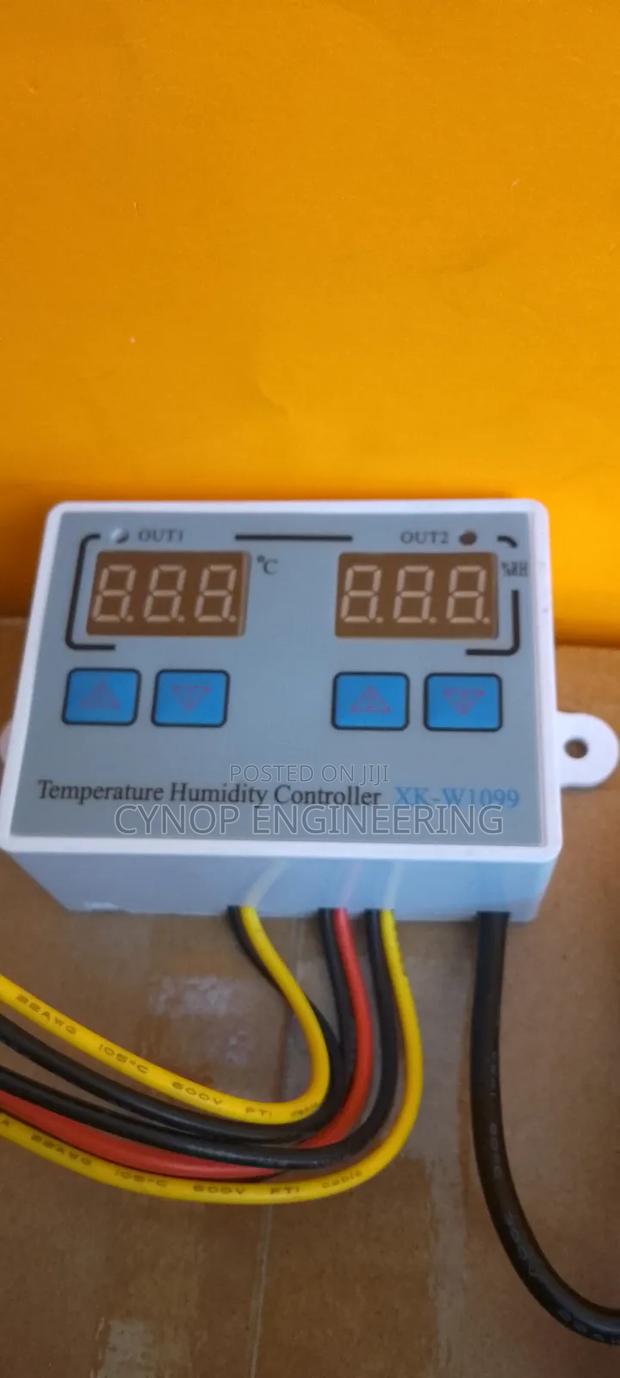 Thermostat With Hygrometer for Rooms - main view