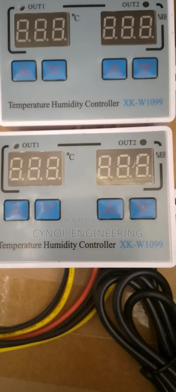 Room Hygrometer and Thermostat Combo