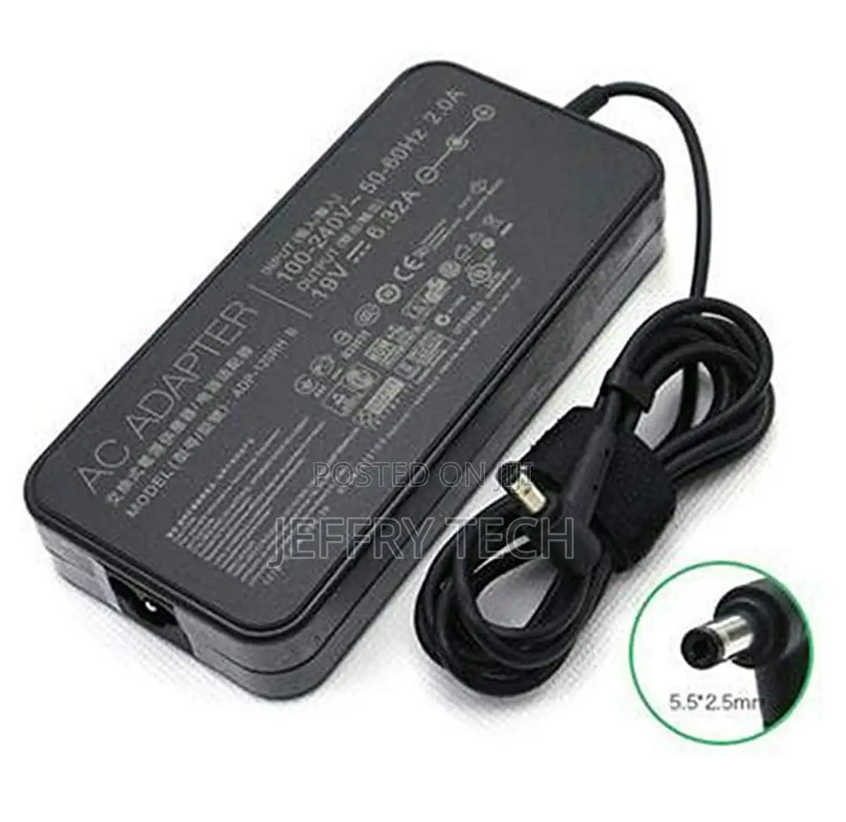 Original Asus Laptop Charger for 19V 6.32A 5.5 X 2.5 for Asu
