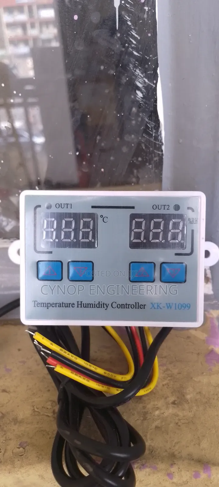 Incubator Thermostat With Hygrometer Device