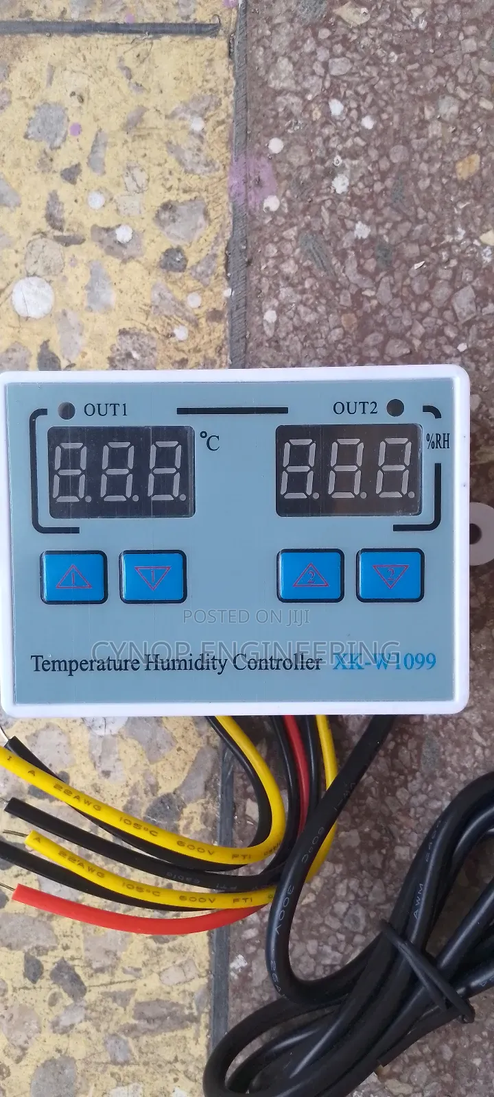 Thermostat With Hygrometer for Containers