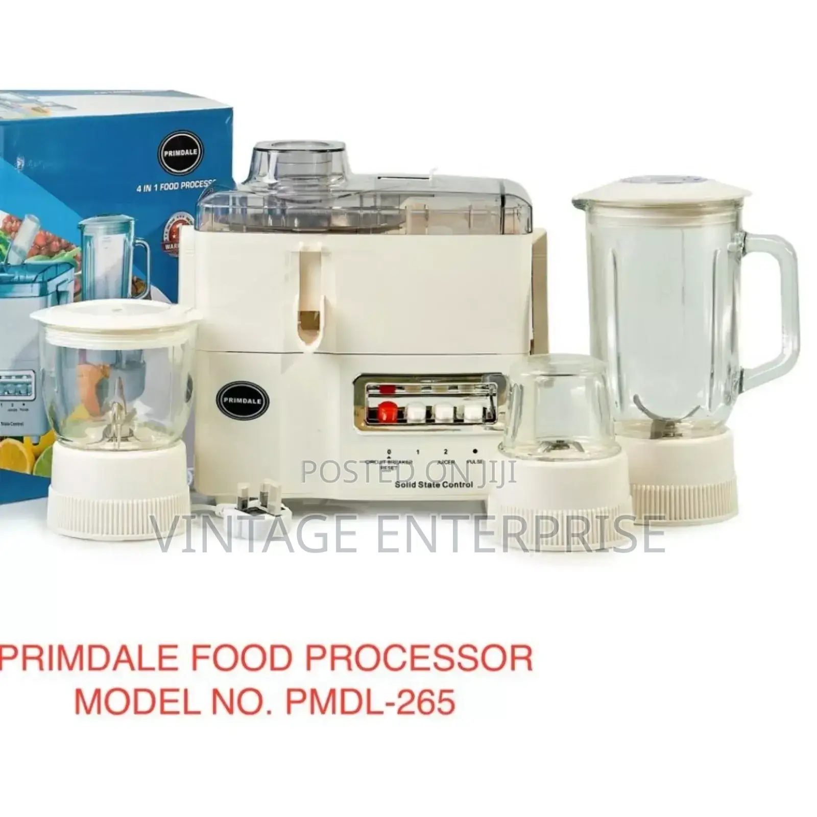 PRIMDALE 4 IN 1 Blender /Fruit Juicer 