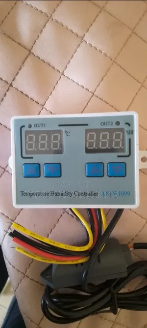 Thermostat With Hygrometer for Stores