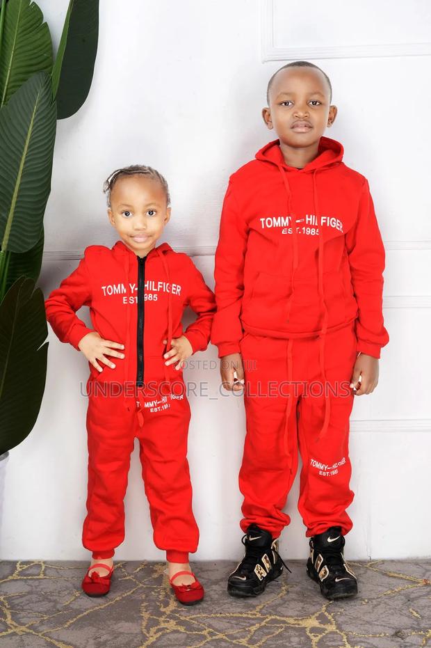 Elegant Unisex Children Warm Tracksuit - thumbnail 3