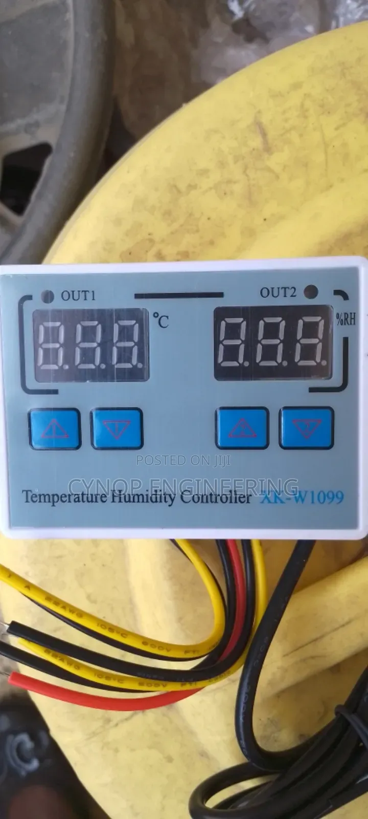Incubator Thermostat With Hygrometer System