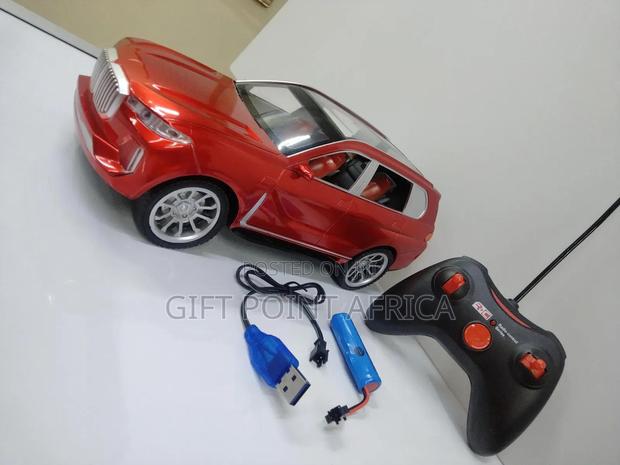 Metallic Rechargeable Remote Control Toy Car for Kids - thumbnail 2