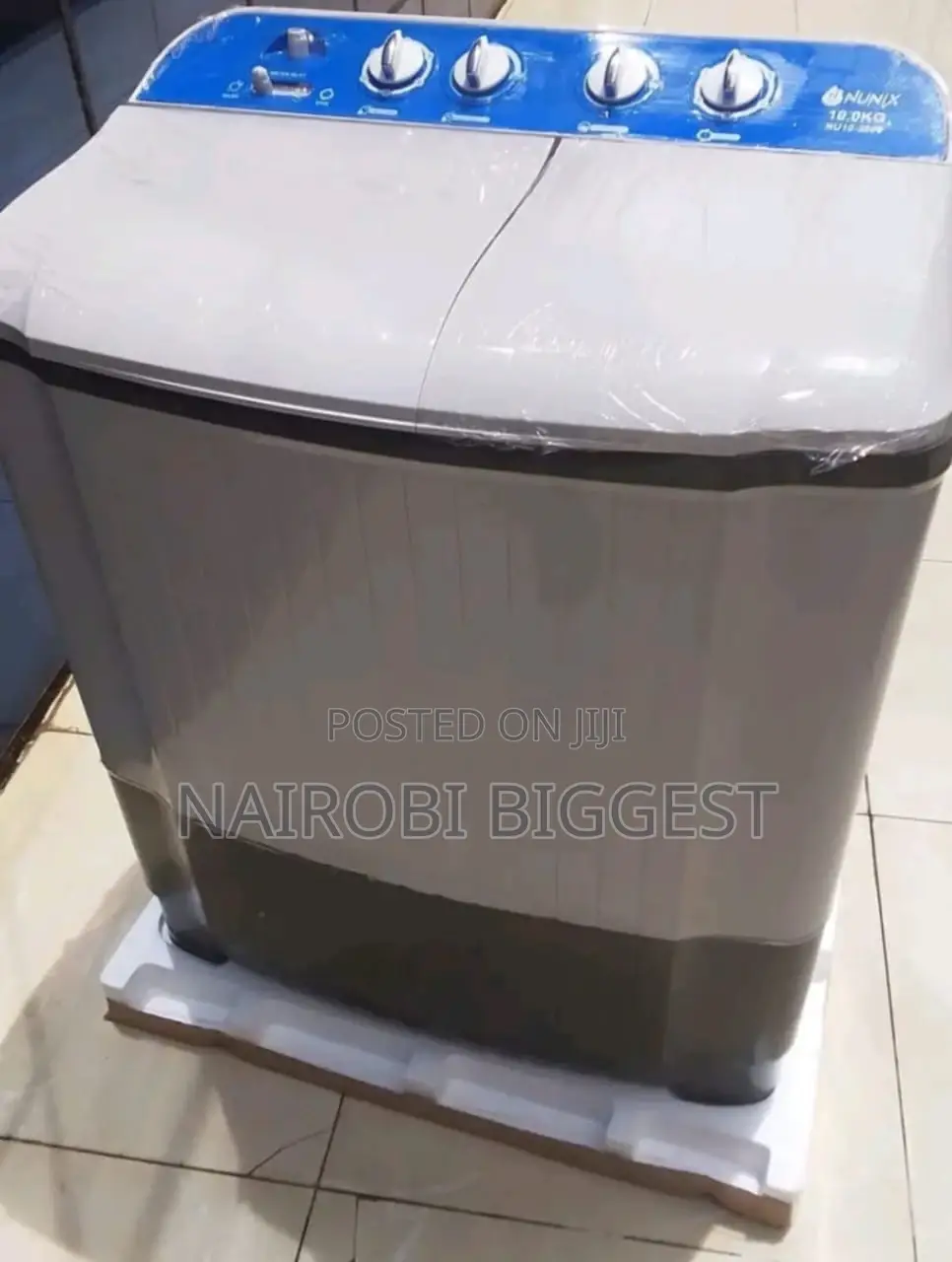 Nunix 10kg Wash/Spin Washing Machine