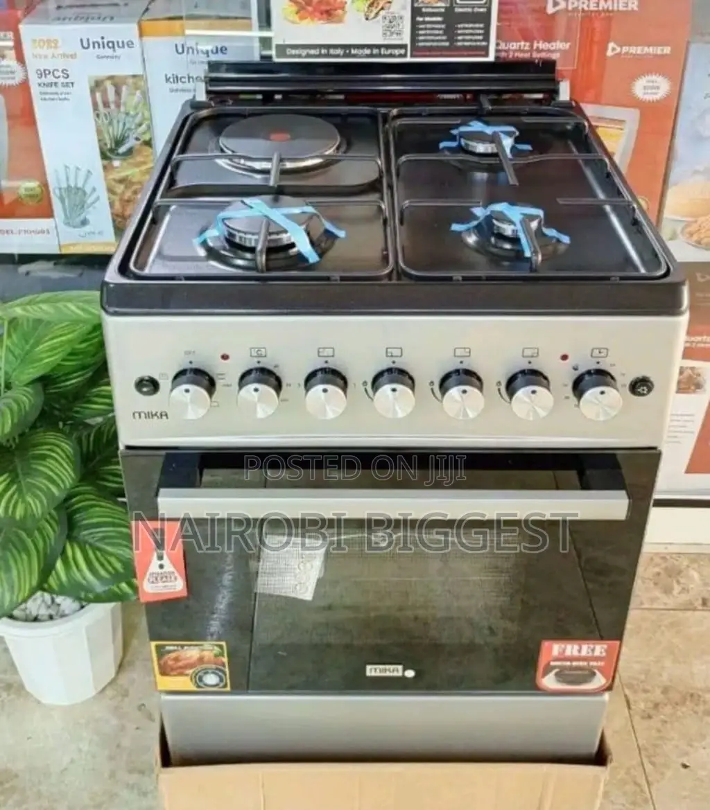 Mika 3gas+Electric 60×60cm Standing Cooker
