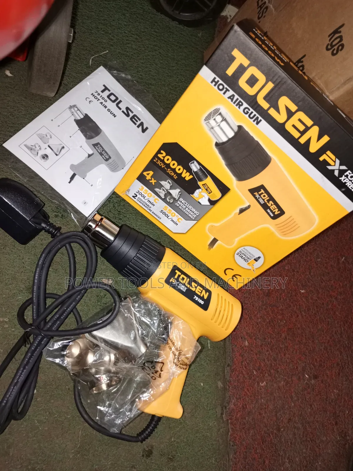 Tolsen 79100 Hot Air Gun 2000watts