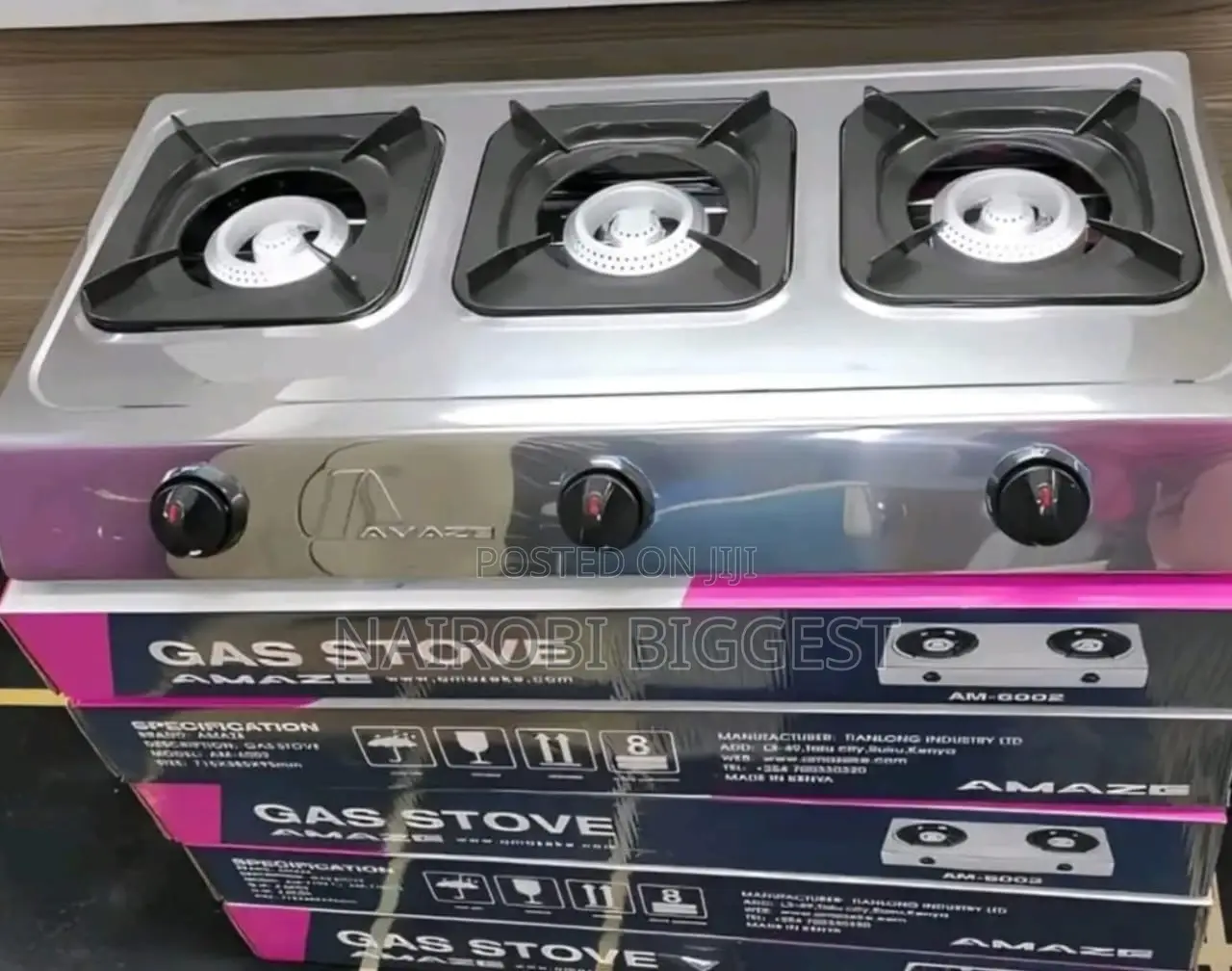 Amaze 3 Burner Stainless Cooker
