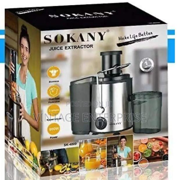 Sokany Juice Extractor,( 800watts Vol) - main view