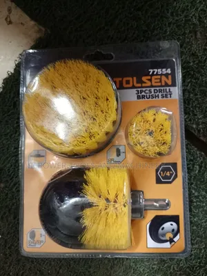 Tolsen 3pcs Drill Brush Set 77554