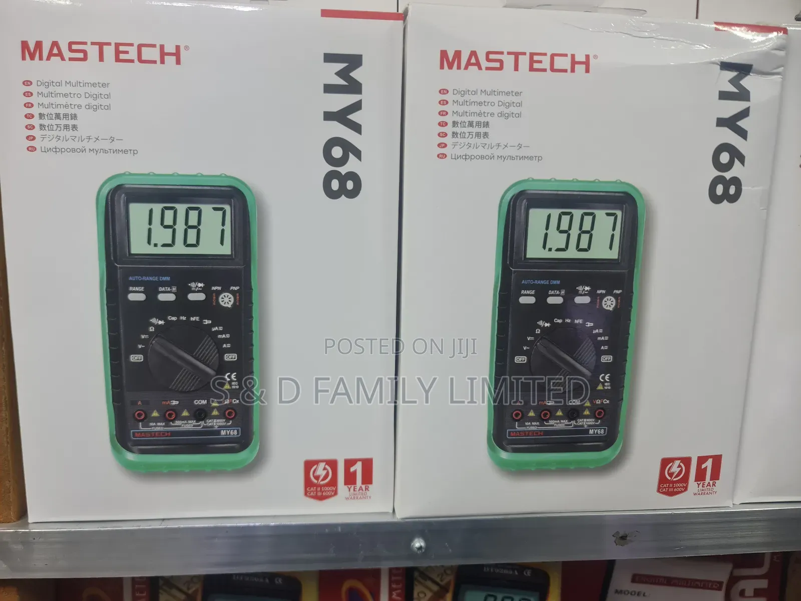 Mastec MY68 Digital Multimeters